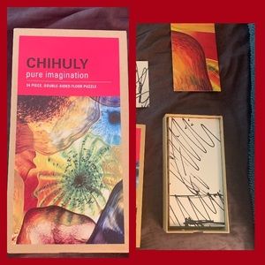 Dale Chihuly BIG Floor Puzzle, Reversible, Size 24x32"